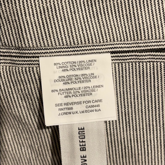 J. Crew Linen Suite Jacket - Picture 7 of 7